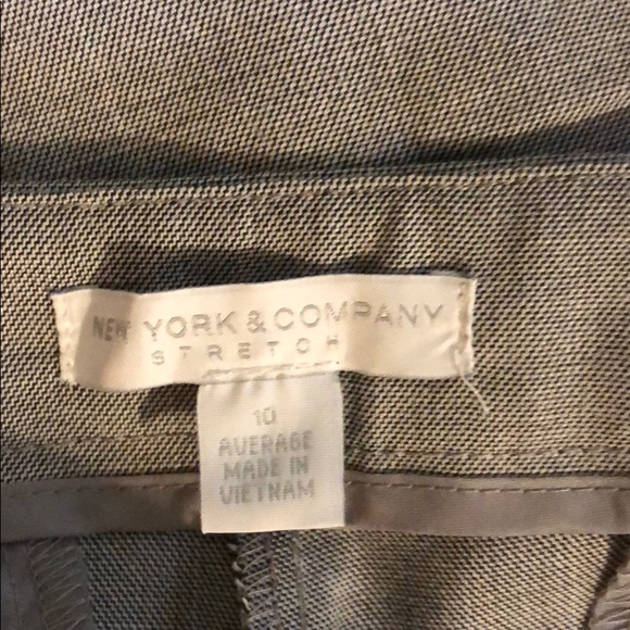 EUC GREY AND WHITE TWEED DRESS PANTS - Picture 3 of 4